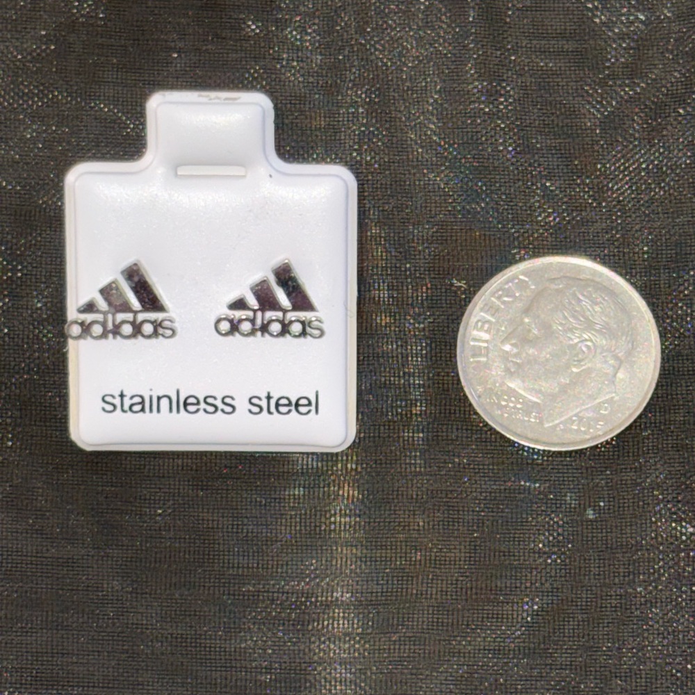 Adidas Stainless Steel Logo Studs